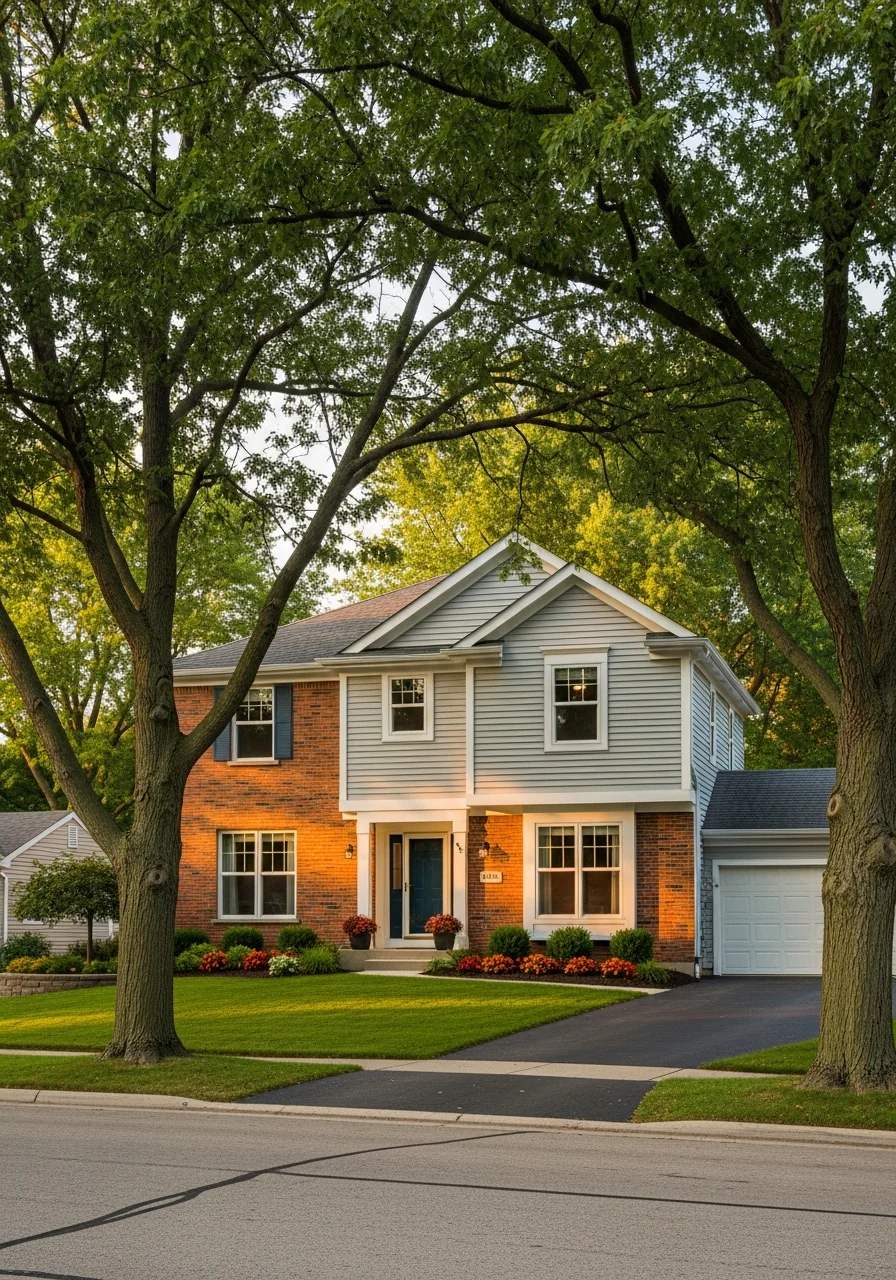 Frankfort home exterior showing quality maintenance and welcoming residential character.